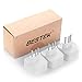 Brazil Adapter, BESTEK Grounded Brazil Adapter US to Brazil Travel Adapter Plug Kit with Universal Outlet - Type N - 2500W 10A 250V Max - 3 Pack