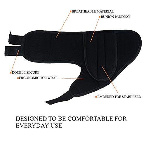 FanProd Bunion Corrector, Bunion Splint, Bunion Relief, Orthopedic Bunion Corrector, Bunion Brace for Women, Toe Brace,Straightener, Toe Corrector, Toe Splint, Unisex.