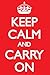 Keep Calm and Carry On Poster Print, 24x36 Poster Print, 24x36