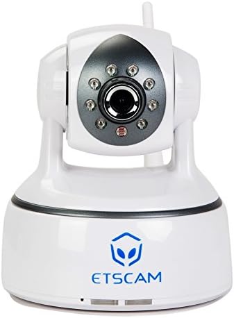 ETSCAM 720P WIFI Camera, Pan&amp;Tilt With Two-way Audio,Built-in Microphone ,Baby Monitor,Night Vision, IP Network Camera X3624GB