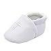 Baby Boys Soft Cross Baptism Christening Shoes Premium Sole Infant/Toddler Sneaker, 0-3 Months White-a