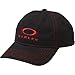 Oakley Men's TP3 Snap-Back Adjustable Hats,One Size,Black/Red