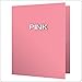 Oxford Twin-Pocket Folders, Textured Paper, Letter Size, Pink, Holds 100 Sheets, Box of 25 (57568EE)