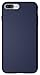 Diztronic Matte Blue iPhone 7 Plus Case/iPhone 8 Plus Case, Full Matte Slim-Fit Flexible TPU Case for Apple iPhone 7 Plus / 8 Plus (Matte Dark Blue)