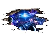 ZTY66 3D Floor/Wall Sticker Removable Mural Decals Vinyl Art Living Room Decors (D)