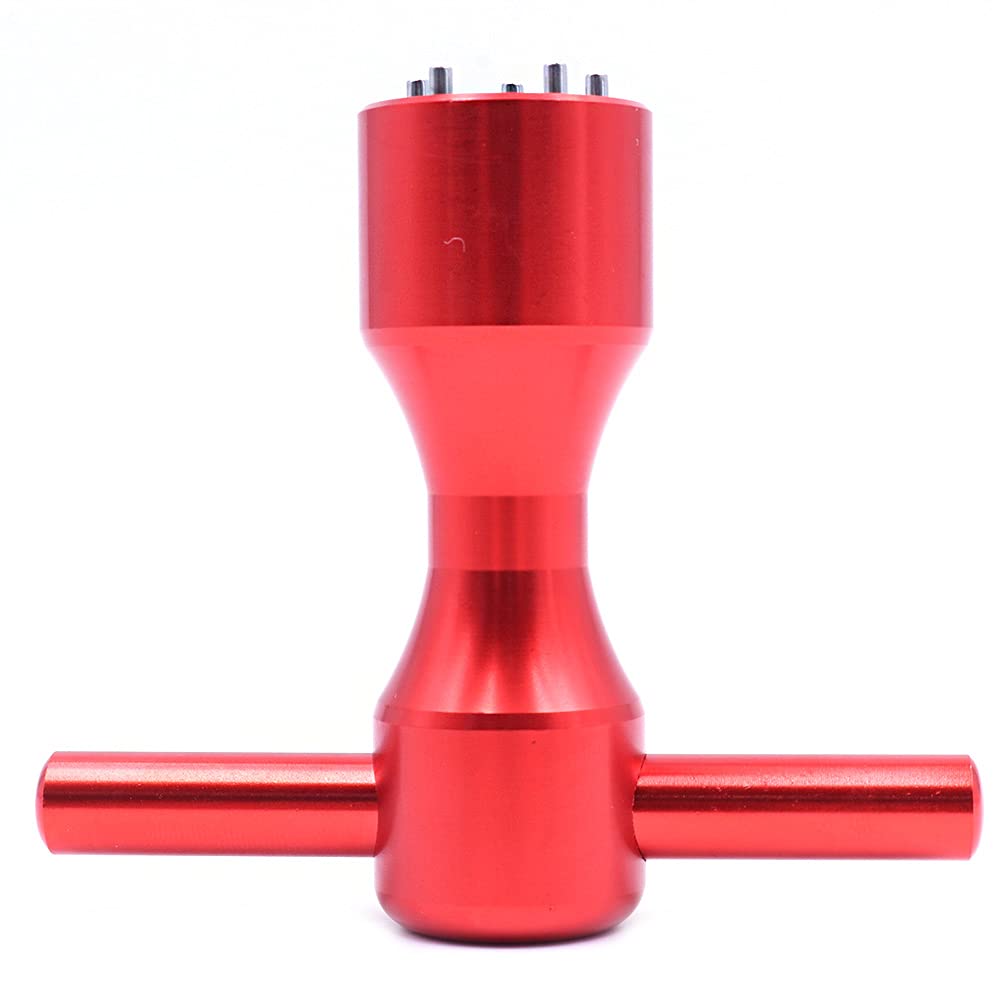 ANCLLO Golf Weight Screw Wrench Tool 5 Pin Hole for Golf Putter-Red