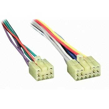 Amazon.com: Reverse Wiring Harness for 1987-2007 Toyota ... kenwood ksc sw11 wiring harness diagram model 