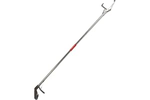 NDNCZDHC Extra Long Snake Grabber Tool, Self Lockable Grabbers for Elderly, 60in Trash Grabber Pickup Tool, Stainless Steel H