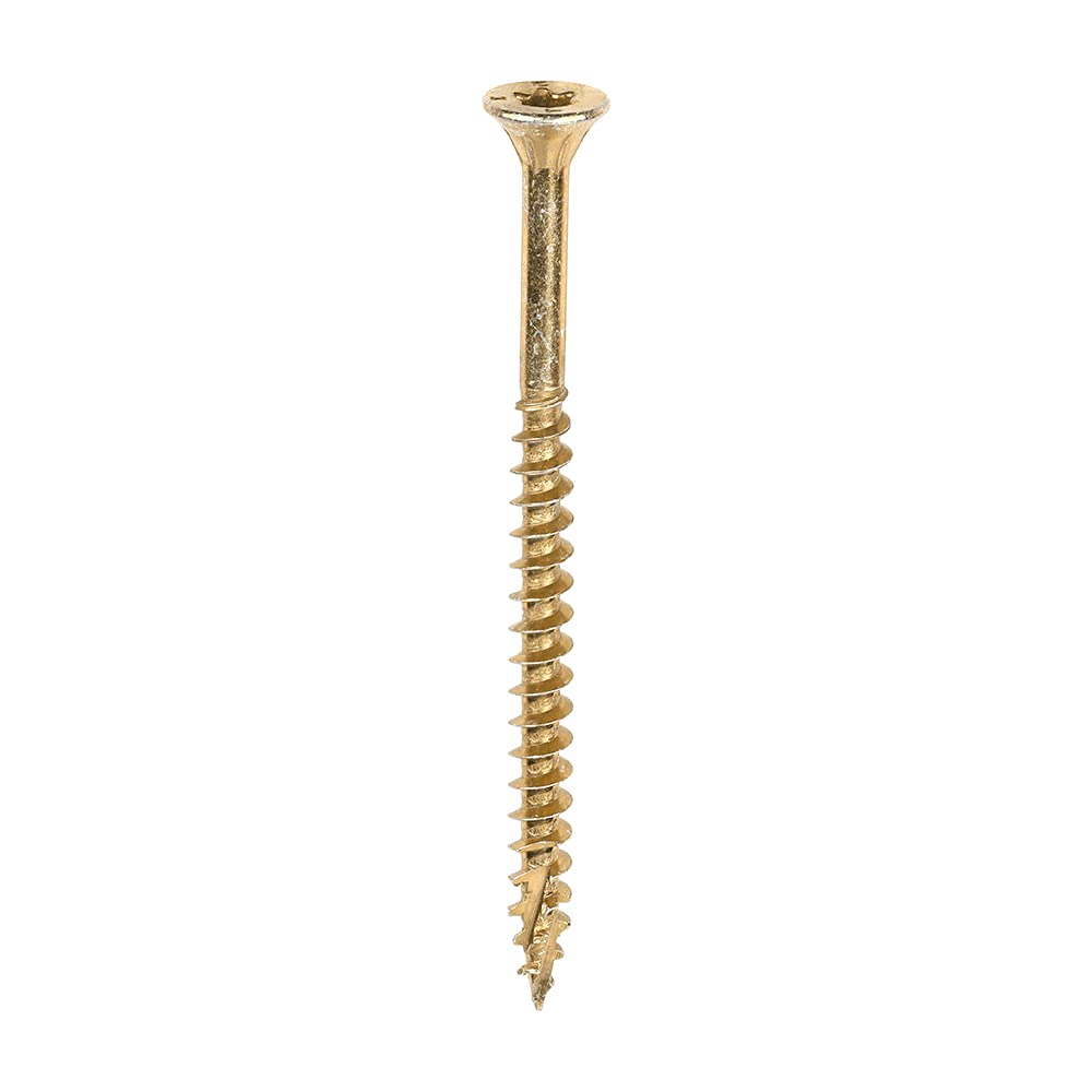 TIMCO C2 Clamp-Fix Multi-Purpose Premium Screws - TX - Double Countersunk - Yellow- 4.0 x 60 - Box of 200
