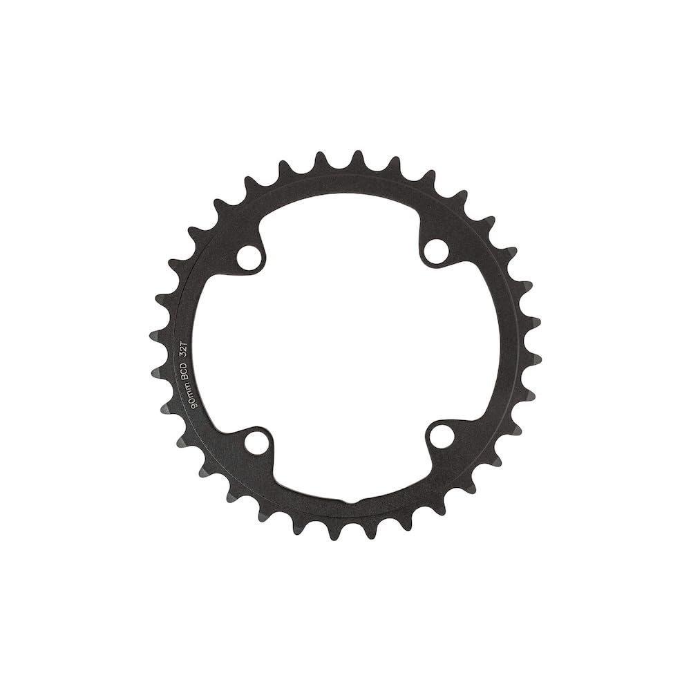 FSA Unisex Adult Adventure 2x11 Road Chainring - Black, 46T
