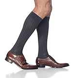 SIGVARIS Men's BUSINESS CASUAL 189 Calf High Compression Socks 15-20mmHg