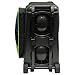 Pyramid Path Deluxe Double Roller with Oversized Accessory Pocket Bowling Bag (Lime Green/Royal Blue)