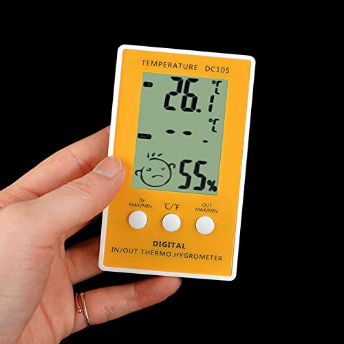 STARmoon Indoor Outdoor Use Thermometer Hygrometer Weather Station Household Digital Display Temperature Humidity Meter