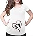 HappyBerry Women Maternity T Shirt Funny Graphic Tee Cute Tops for Pregnancy