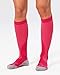 2XU Women's Performance Compression Run Sock, Hot Pink/Grey, Small