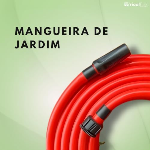 Mangueira de Jardim Premium Silicone 20 Metros 1/2 Polegada - Parade 2mm com Esguicho Regulável