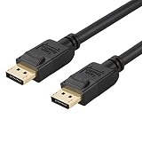 DisplayPort to DisplayPort Cable 3 Feet, CableCreation DP to DP Cable Gold Plated Support 4K 60Hz Resolution, 0.915M / Black