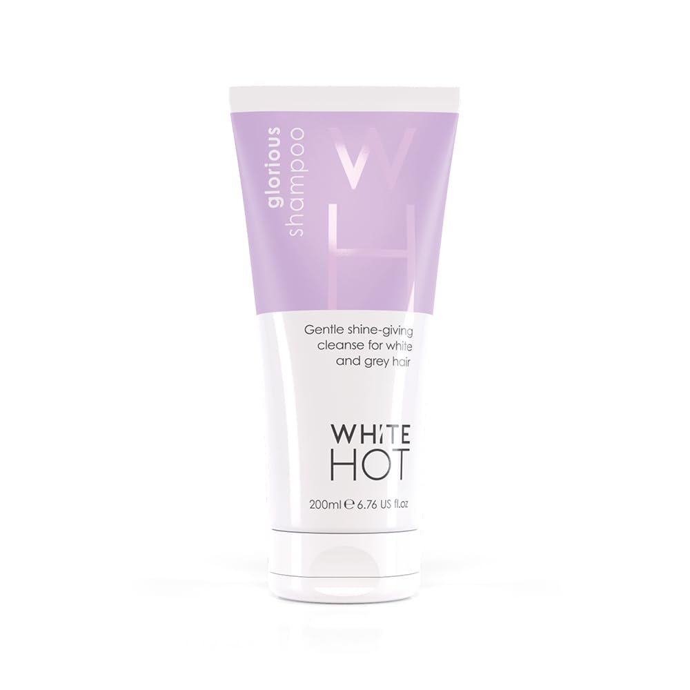 Glorious Shampoo by White Hot, 200ml, suitable for women with grey hair