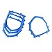 Melleco 4 pcs Dental Plastic Rubber Dam Frame Holder Instrument 135 degree Autoclavable