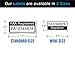 FAA Drone Labels (2 Sets of 3) + FAA UAS Registration ID Card for Hobbyist Pilots - Optional Battery Labels