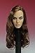 1/6 Scale Female Head Sculpt—Brown long curly hair