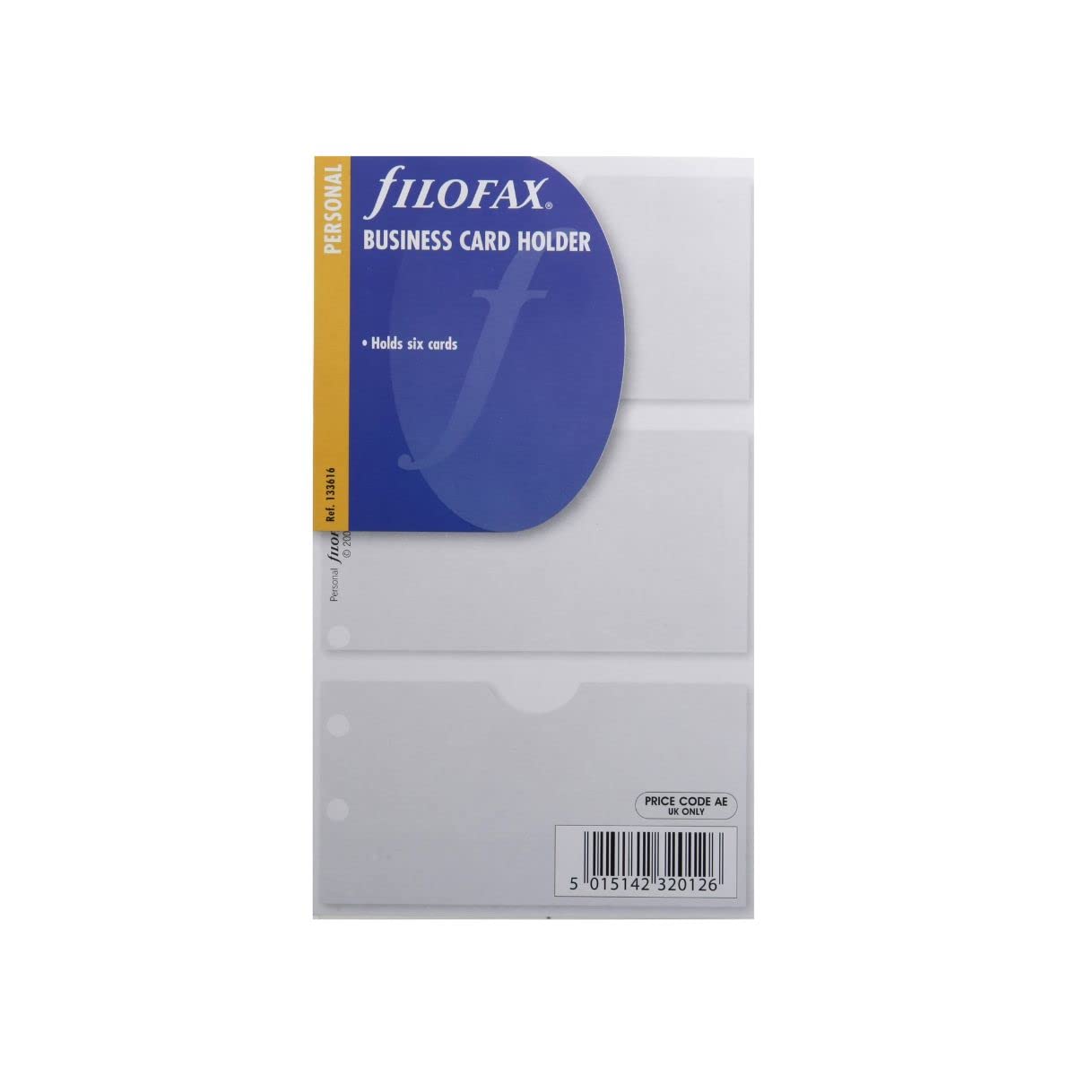 Filofax Personal Business Card Holder Double Sided — image 1