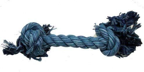 Nuts For Knots Happy Pet - Flossin Fun dental floss rope - 28 cm - 1 piece, Multi, Small
