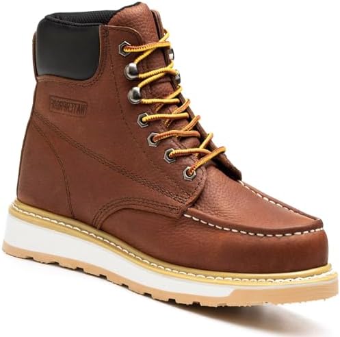 Amazon.com | AZXPROT Work Boots for Men, 6