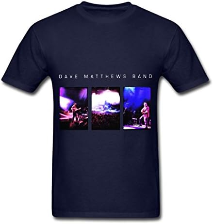 Dave Matthews Band Live Graphic T Shirt For Men Navy L