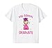 Kids Kids Preschool Graduate Graduation Pre-K Gift T-Shirt Girls 6 White