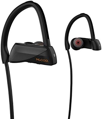 Bluetooth Earphones MGCOOL 4.1, Sport Headphones CAV6.0 Noise Reduction Earbuds PX7 Waterproof Headset USB Charge with 3 Sizes Ear Buds