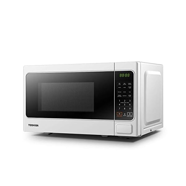 Toshiba-800-w-20-L-Microwave-Oven-with-6-Preset-Recipes-11-Power-Levels-Procedural-Memory-Auto-Defrost-and-Digital-Display-White-MM-EM20PWH Toshiba 800w 20L Microwave Oven with 6 Preset Recipes, 11 Power Levels, Procedural Memory, Auto Defrost, and Digital…