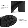Moda-Chics-Womens-Ankle-Boots-Slip-On-Platform-Boots