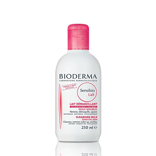 Bioderma Sensibio Lait Cleansing Milk Sensitive Skin 8.5 oz (Best Makeup Remover Bioderma)