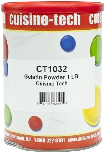 Cuisine-Tech Gelatin Powder, 16 Ounce