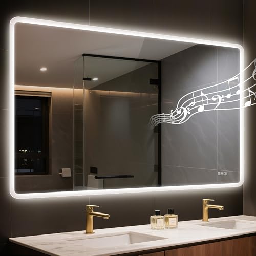 STARLEAD LED Bathroom Mirror 3 Color Temperature Anti-Fog