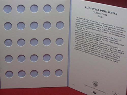 Littleton LCF32 2004-2008 Roosevelt Dime Folder, Volume 3
