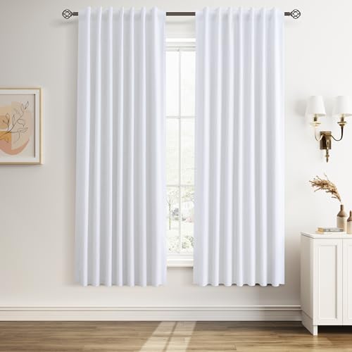 guken blackout curtains for bedroom 72 inch