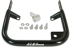 ALBA RACING TRX 450R (2004-2009/2012-2014) ATV Rear Grab Bar Bumper - Compatible with Honda - Black