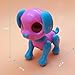 BIRANCO. Electronic Pets Dog Toy - Interactive Puppy Smart Robot Toys for Age 3 4 5 6 7 8 Year Old Girls | Gifts for Kids (Pink Disposable)