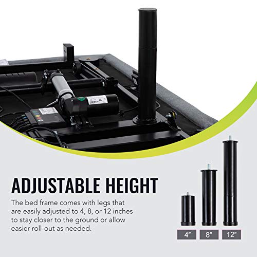 COZ Adjustable Bed Base Twin XL Bed Frame, Electric Reclining Twin