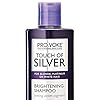PROVOKE-Touch-of-Silver-Brightening-Shampoo-purple-200-millilitre PROVOKE Touch Of Silver Brightening Purple Shampoo 200ml, Neutralises Yellow & Orange tones, Formulated with Violet…