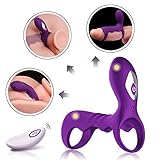 Wearable 10-Segment Adult Toy Quiet Waterproof Silicone Couple - Clock Ring for Sêx Rings for Men Couples Longer Lasting Shake Rooster C?ckríng - Make Your Life More Interesting 