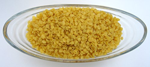 Yellow Beeswax Bees Wax Organic Pastilles Beads Premium Prime Grade A 100% Pure 16 oz, 1 LB, 454 g