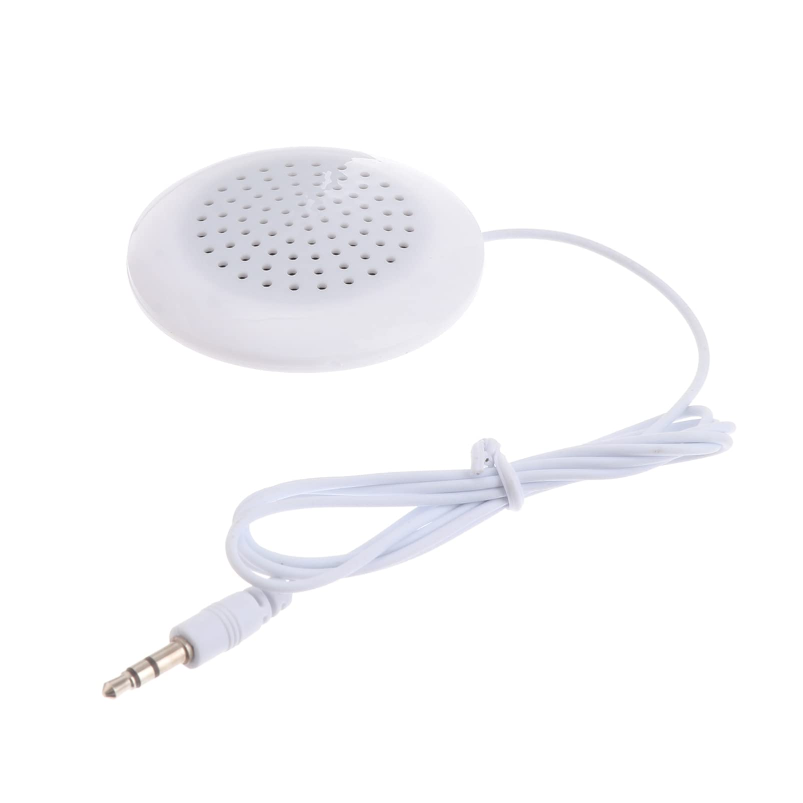 Hemobllo Portable Pillow Speaker Mini Stereo Speakers 3.5mm Plug Portable Speakers Compatible for Almost Devices