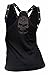 Fensajomon Skull Shirts for Women Tank Tops Sleeveless Workout Summer Printed Loose Running T-Shirt M