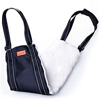 LOOBANI Portable Dog Sling for Back Legs, Hip Support Harness to Help Lift Dogs Rear for Canine Aid and Old K9 Cruciate Ligament Rehabilitation (Large)