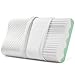 Jiaao Memory Foam Pillow for Neck Pain Orthopedic Contoured Support Pillow for Sleeping, Best Bed Pillow for Side & Back Sleepers, Including Removable Cover with Invisible Zipper (Standard, white)