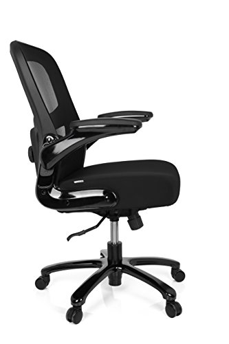 HJH-Office-736150-Sedia-da-Ufficio-XXL-carico-Pesante-Instructor-SW-Tessuto-in-MagliaTessuto