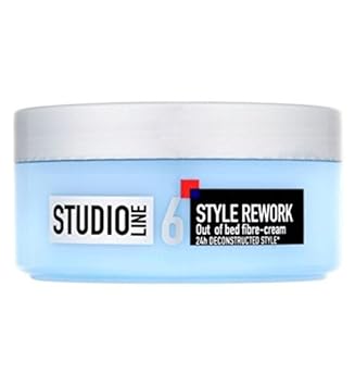 L'Oreal Paris Studio Line 6 Style Rework 24hr Out of Bed Fibre-Hair Styling Cream (150 ml)
